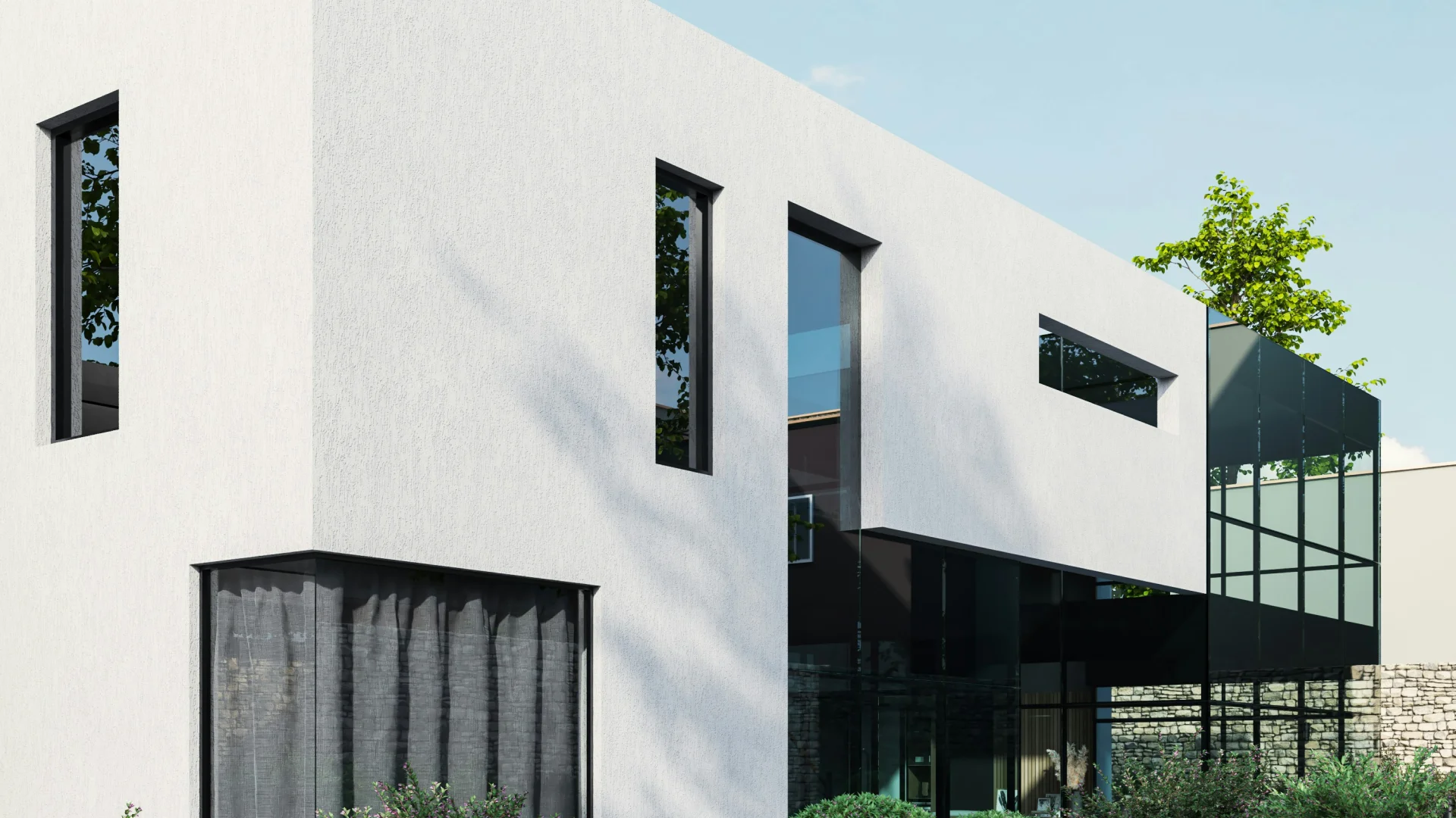 Elegant and Sculptural Home